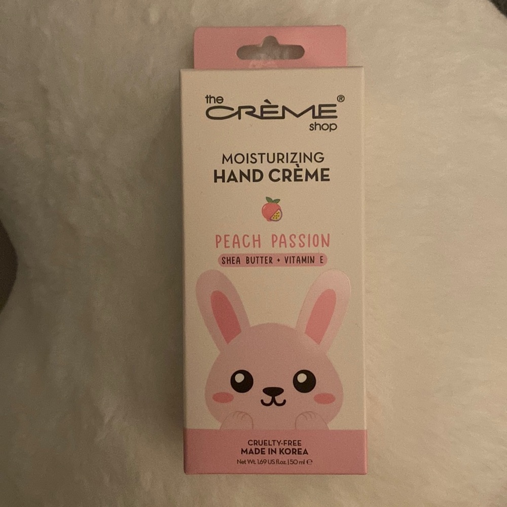The Creme Shop Moisturizing Hand Creme Peach Passion Shea Butter + Vitamin E